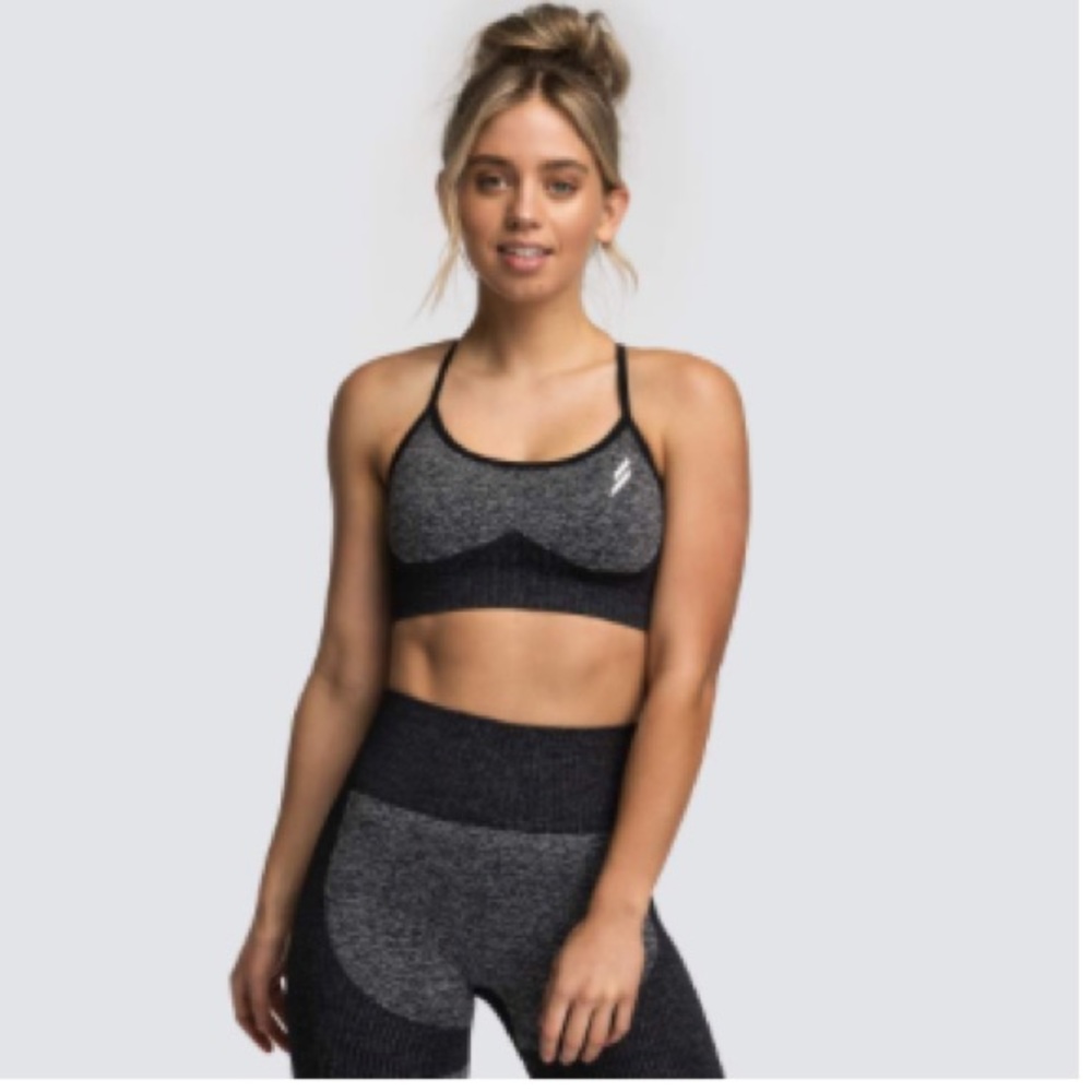 DoYouEven Impact Seamless Crop Bra size medium NWT